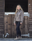 Shortie Mac Women's | Mesh Lining | Stowaway Hood | Taupe