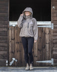 Shortie Mac Women's | Mesh Lining | Stowaway Hood | Taupe