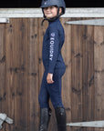 Water Repellent Leggings | Children's Navy/White