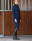 Women's Water Repellent Base Layer | Navy/White