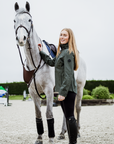 Women's Varsha Jacket | Black Forest Green