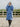 Evolution Lux Women's Warm Waterproof Winter Horse Riding Coat
Thick Fleece Lining with Faux Fur Trim Hood in steel blue rider in arena with hood up