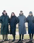 EQUIDRY | Parka | Women's | Navy - women's equidry group parka waterproof riding and leisure coat with padded inner detachable faux fur trim