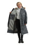 Evolution Children's | Thick Fleece | Fixed Hood | Charcoal/Grey - EQUIDRY