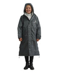 Evolution Children's | Thick Fleece | Fixed Hood | Charcoal/Grey - EQUIDRY
