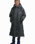Evolution Children's | Thick Fleece | Fixed Hood | Charcoal/Grey - EQUIDRY