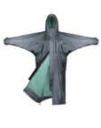 Evolution Children's | Thick Fleece | Fixed Hood | Charcoal/Jade - EQUIDRY