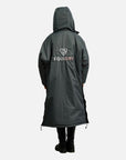 Evolution Children's | Thick Fleece | Fixed Hood | Charcoal/Pale Pink - EQUIDRY