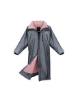 Evolution Children's | Thick Fleece | Stowaway Hood | Charcoal/Pale Pink - EQUIDRY