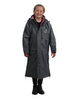 Evolution Children's | Thick Fleece | Stowaway Hood | Charcoal/Pale Pink - EQUIDRY