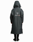 Evolution Children's | Thick Fleece | Stowaway Hood | Charcoal/Pale Pink - EQUIDRY