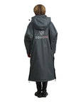 Evolution Children's | Thick Fleece | Stowaway Hood | Charcoal/Pale Pink - EQUIDRY