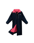 Evolution Children's | Thick Fleece | Stowaway Hood | Navy/Raspberry - EQUIDRY