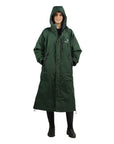 Evolution Children's | Thin Fleece | Fixed Hood | Black Forest Green - EQUIDRY