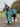 Evolution Children's | Thin Fleece | Fixed Hood | Teal/Grey - EQUIDRY