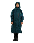 Evolution Children's | Thin Fleece | Fixed Hood | Teal/Grey - EQUIDRY