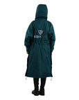 Evolution Children's | Thin Fleece | Fixed Hood | Teal/Grey - EQUIDRY