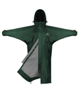 Evolution Children's | Thin Fleece | Stowaway Hood | Black Forest Green/Grey - EQUIDRY