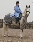 Evolution Children's | Thin Fleece | Stowaway Hood | Sky Blue - EQUIDRY