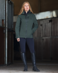 Women's Varsha Jacket | Black Forest Green