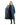 EQUIDRY women's thin fleece long waterproof horse riding coat in steel blue/grey studio open
