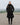 Women's Bronte Riding Coat | Removable Hood | Black