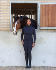 Women's Water Repellent Base Layer | Black/Lilac