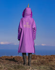 Unicorn Academy | Thick Fleece | Fur Hood | Violet/Violet