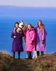 Unicorn Academy | Thick Fleece | Fur Hood | Purple/Violet