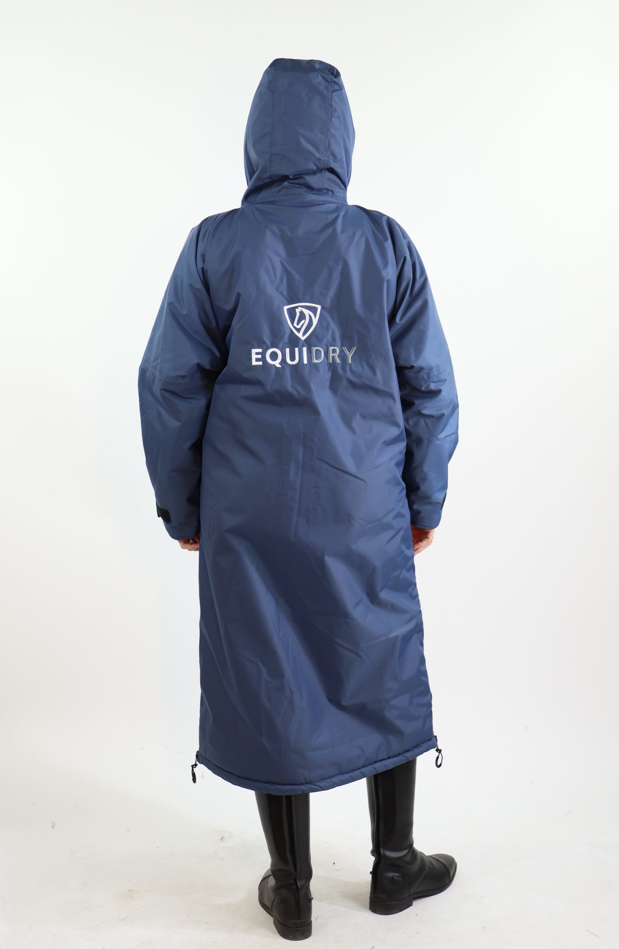 Evolution Women&#39;s | Thick Fleece | Fixed Hood | Steel Blue