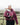 EQUIDRY women's waterproof short blouson style horse riding jacket in plum/plum