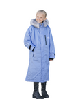 Evolution Women's | Thick Fleece | Fur Hood | Sky Blue