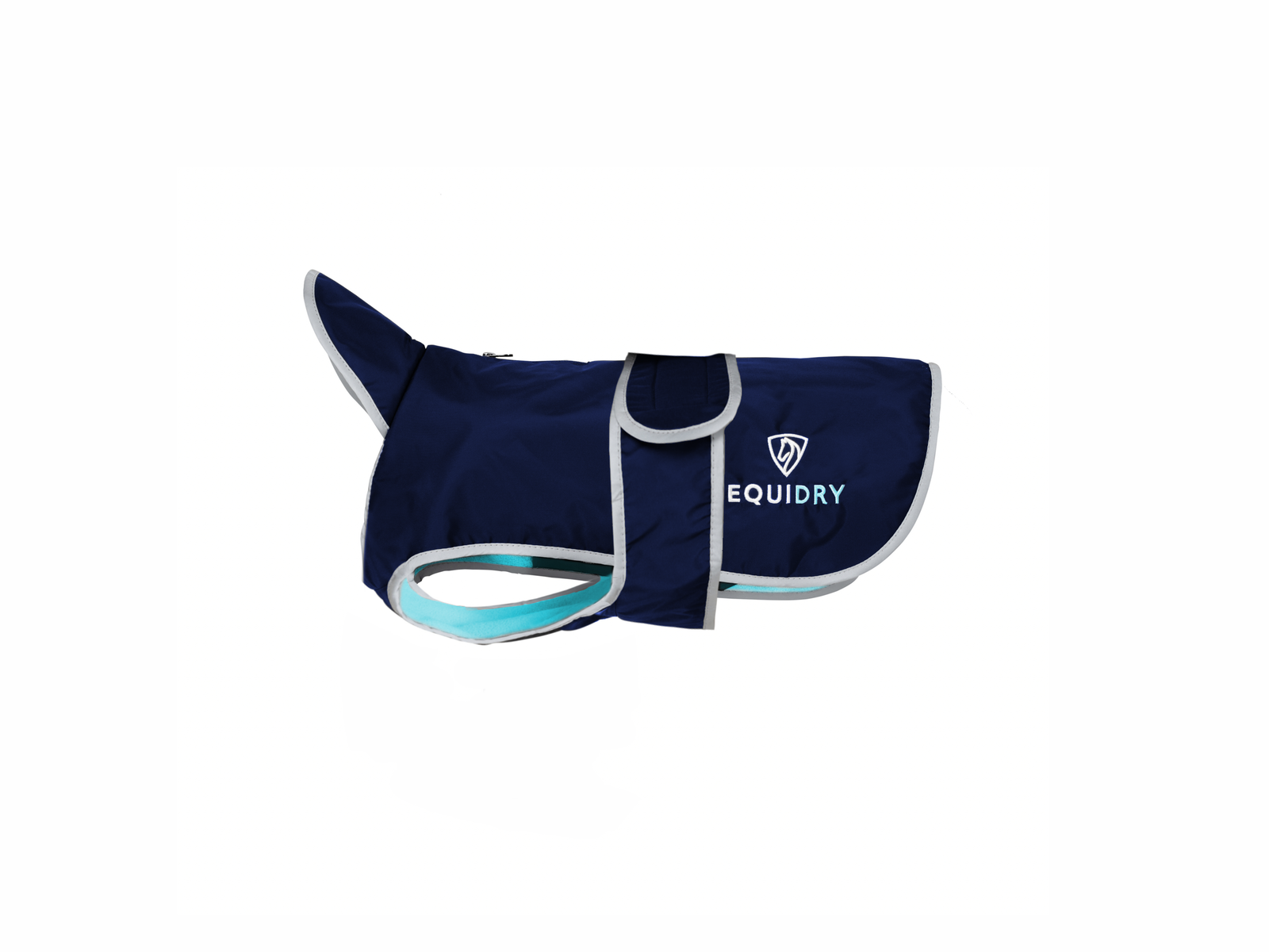 EQUIDRY | Dog Coat | Navy/Turquoise - EQUIDRY