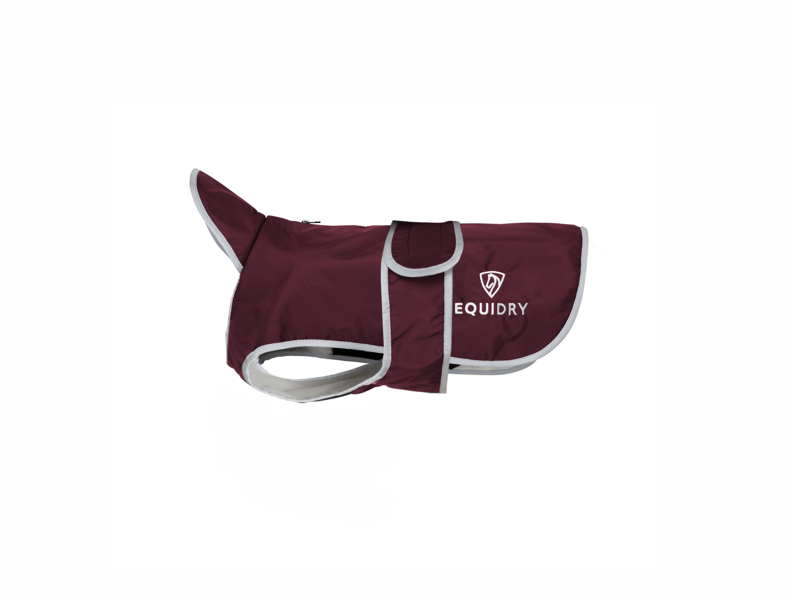 EQUIDRY | Dog Coat | Plum/Grey - EQUIDRY