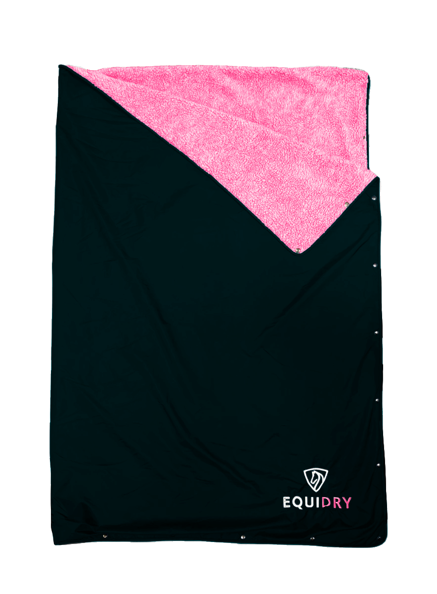 EQUIDRY | Equi-Blanket | Black/Peacock Pink - EQUIDRY