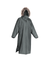 EQUIDRY |  Parka | Women's | Charcoal -  waterproof riding and leisure coat with padded inner detachable faux fur trim 