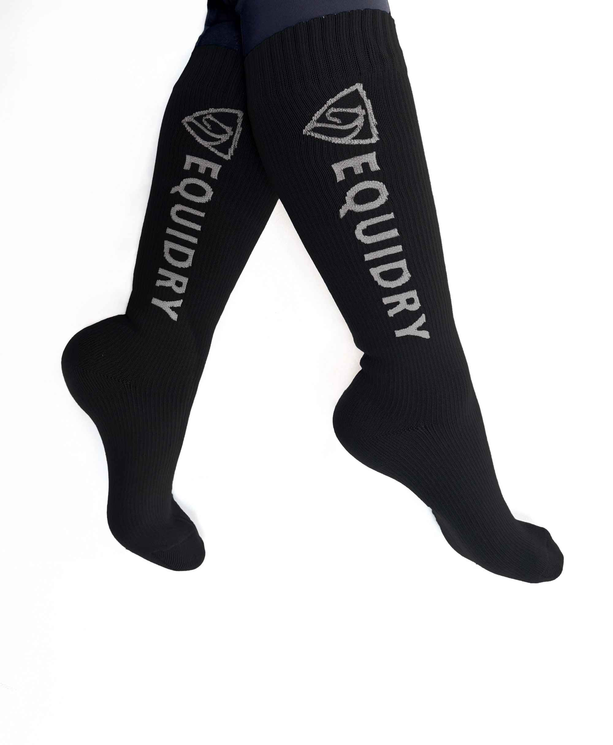 EQUIDRY Black Waterproof Horse Riding sock 