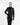 Children's Water Repellent Zip up Top | Black/White