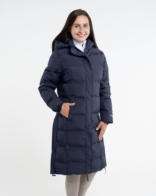 Thora Waterproof Riding Puffer | Women's | Navy