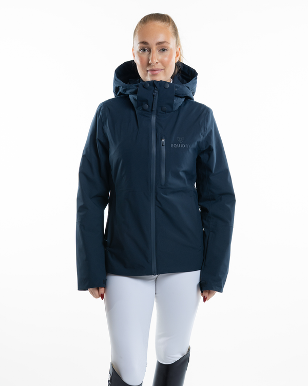 Iris Warm Waterproof Riding Jacket | Women's | Navy
