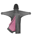 Evolution Women's | Mesh Lined | Stowaway Hood | Charcoal/Pink