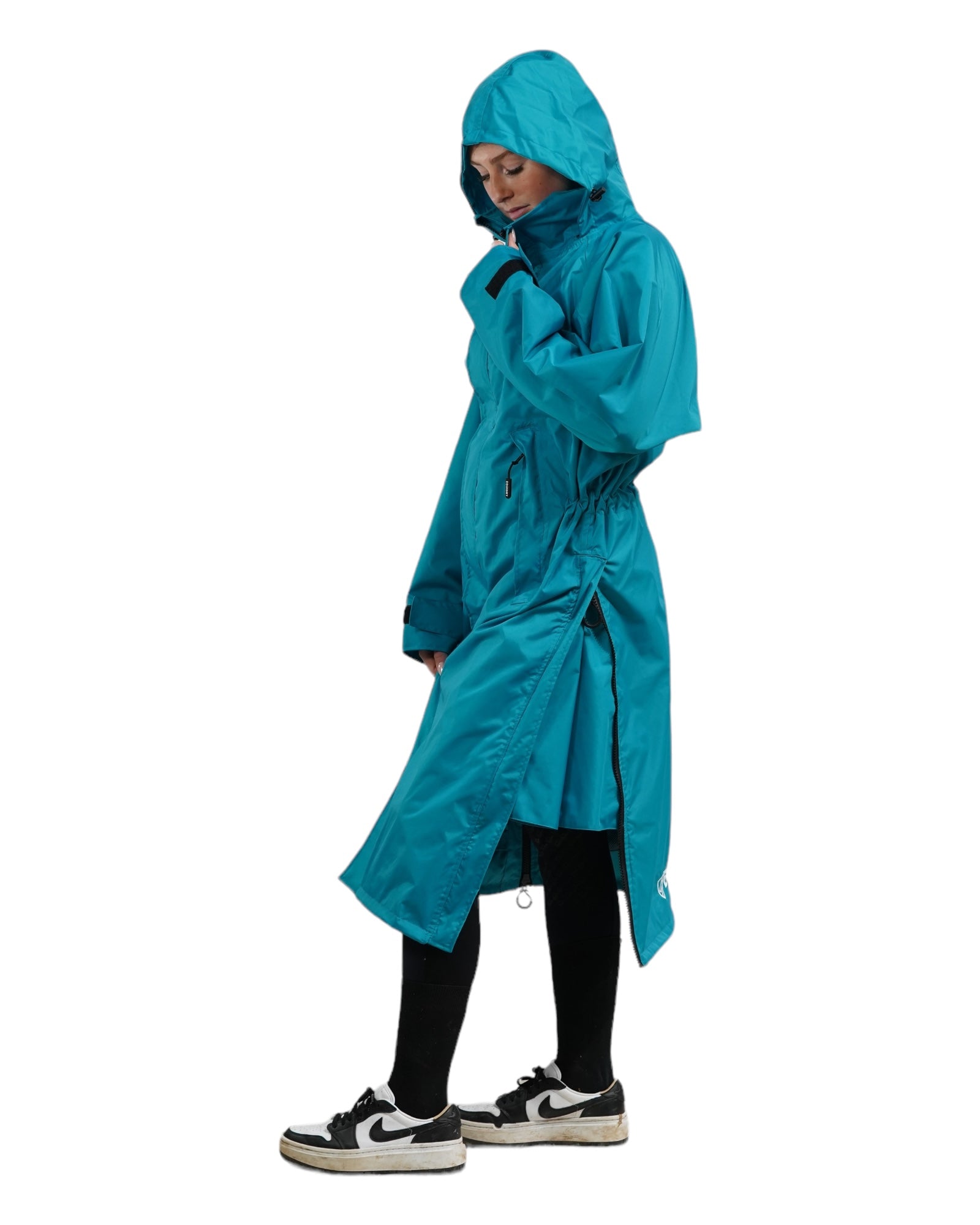 Evolution Women&#39;s | Mesh Lined | Stowaway Hood | Turquoise