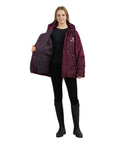 Shortie Women's | Thin Fleece | Plum