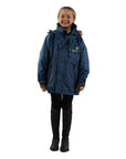 Shortie Children's | Thin Fleece | Steel Blue/Blue