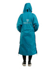 Evolution Women's | Thin Fleece | Stowaway Hood | Turquoise/Turquoise