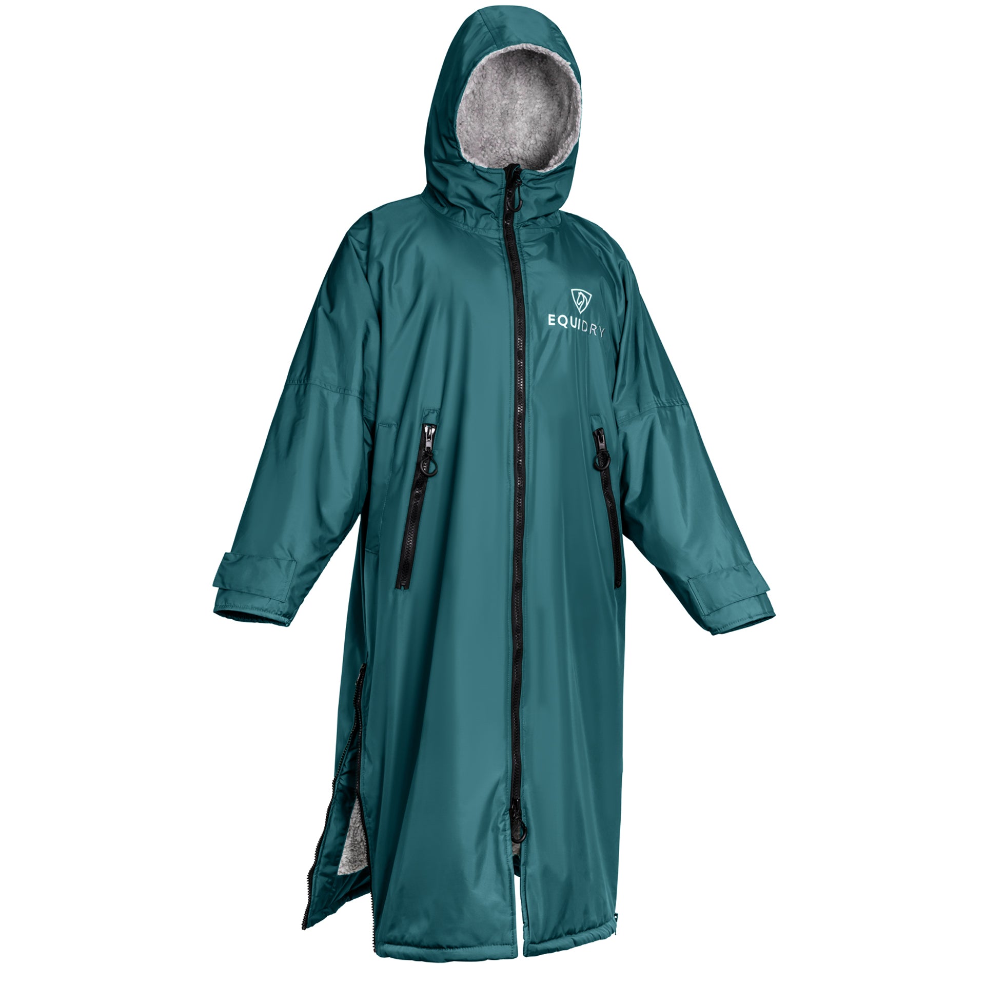 EQUIDRY waterproof horse riding raincoat | All Rounder Original Women's | teal