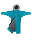 Evolution Women's | Thick Fleece | Fur Hood | Turquoise