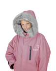 Evolution Women's | Thick Fleece | Fur Hood | Dusky Pink