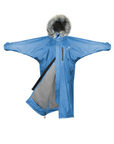 Evolution Women's | Thick Fleece | Fur Hood | Sky Blue