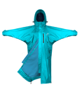 Evolution Women's | Thin Fleece | Stowaway Hood | Turquoise/Turquoise